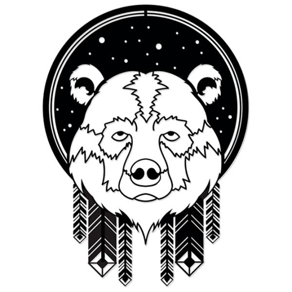 Obiect decorativ Showdeko Wall Art No.46 Bear Metal photo 1