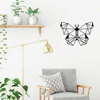 Obiect decorativ Showdeko Wall Art No.50 Butterfly Metal photo 2