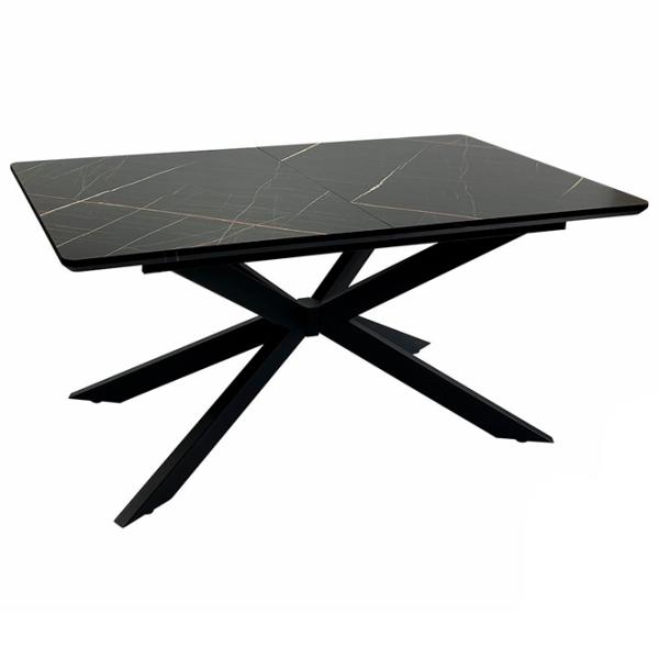 Кухонный стол раскладной Ambianta E 1150 МДФ/ Черный photo 2 Кухонный стол раскладной Ambianta E 1150 МДФ/ Черный photo 2