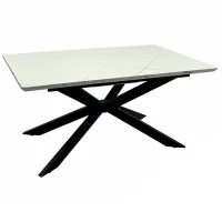 Masă de bucătărie extensibilă Ambianta E 1150 MDF/ White photo 2