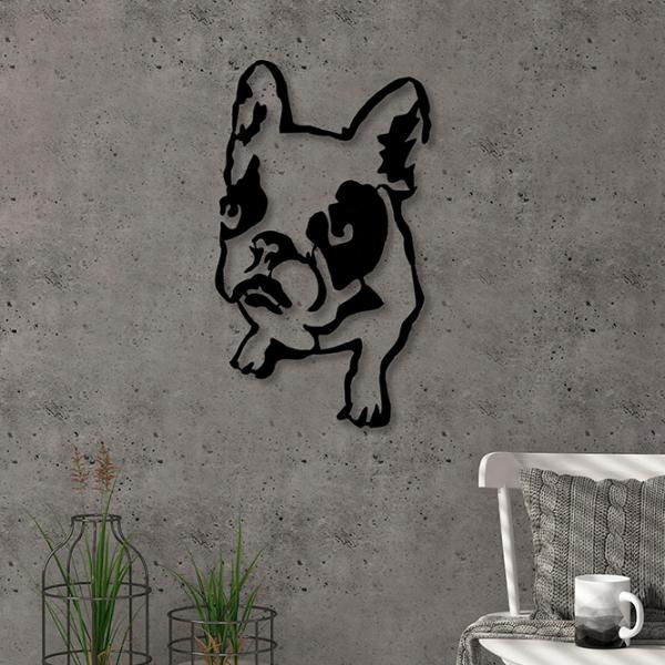 Obiect decorativ Showdeko Wall Art No.1 Dogo Metal photo 2