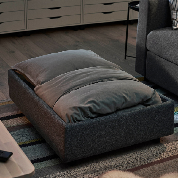 Fotoliu moale Ikea Vimle Gray / Piele  photo 3