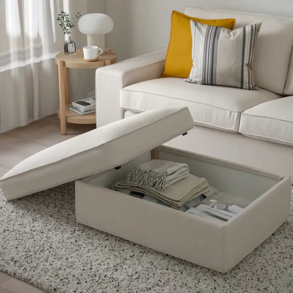 Fotoliu moale Ikea Kivik  Light Beige / Stofă  photo 2