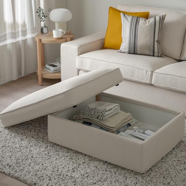 Fotoliu moale Ikea Kivik  Light Beige / Stofă  photo 2