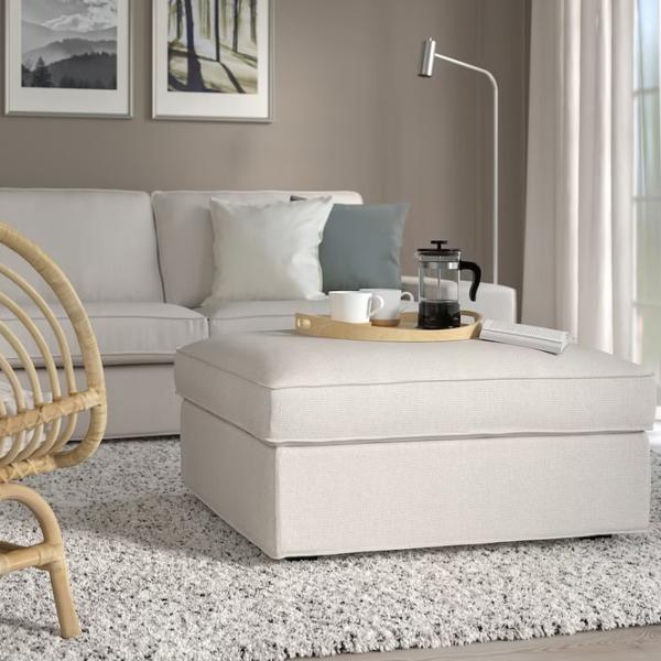 Fotoliu moale Ikea Kivik  Light Beige / Stofă  photo 3