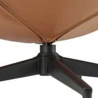 Пуф Ikea Havberg Коричневый / Кожа photo 2