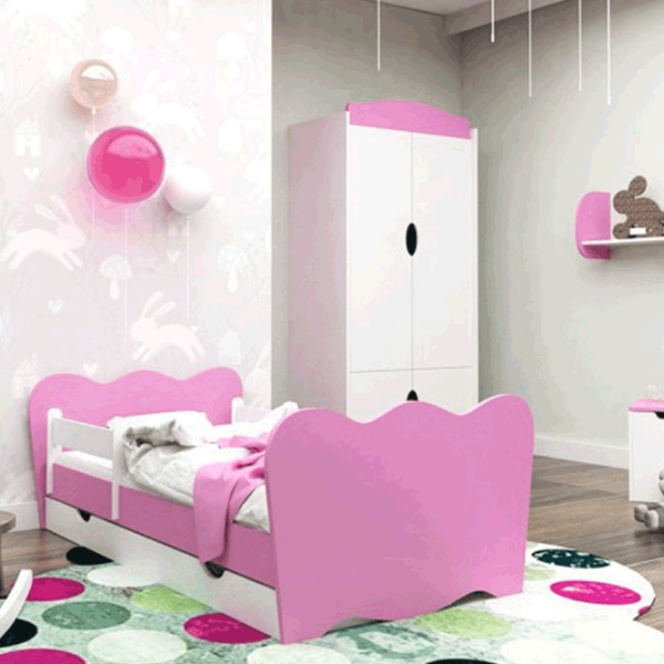 Детский мебельный набор Happy Babies Classic 17 White Pink / для девочек photo 1
