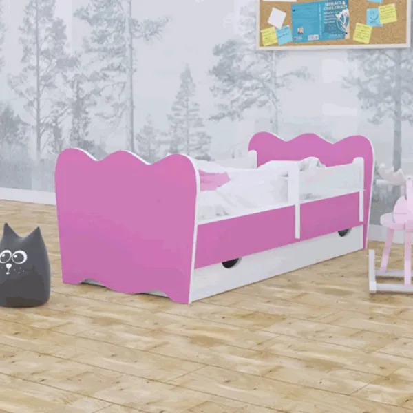 Детский мебельный набор Happy Babies Classic 18 White Pink / для девочек photo 2
