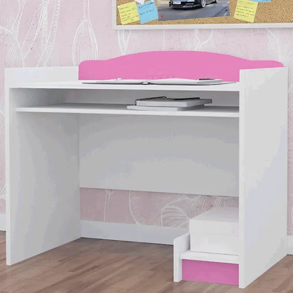 Детский мебельный набор Happy Babies Classic 18 White Pink / для девочек photo 4
