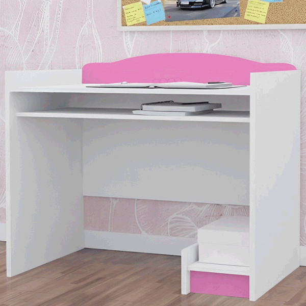 Детский мебельный набор Happy Babies Classic 18 White Pink / для девочек photo 4