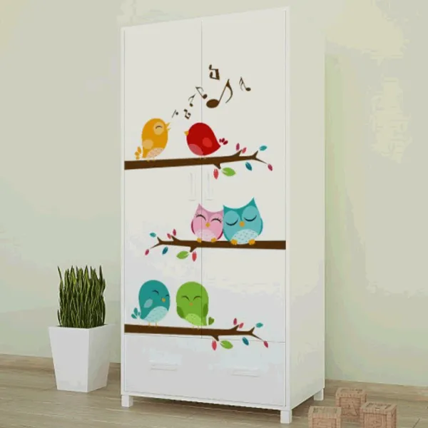 Set de mobilă pentru copii Happy Babies Animals 43 White / unisex photo 6
