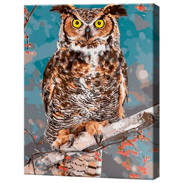 Картина по номерам Art Gallery Филин EX8316 40 x 30 cm / Вертикальная photo 1 Картина по номерам Art Gallery Филин EX8316 40 x 30 cm / Вертикальная photo 1