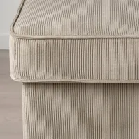 Fotoliu moale Ikea Strandmon Beige / Stofă photo 2