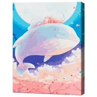 Картина по номерам Art Gallery По волнам сна EX8524 40 x 30 cm / Вертикальная