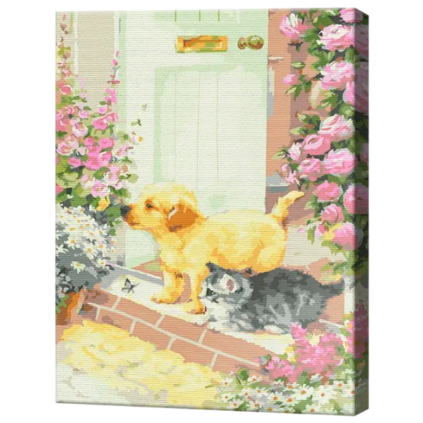 Картина по номерам Art Gallery Пушистые друзья EX7507 40 x 30 cm / Вертикальная photo 1 Картина по номерам Art Gallery Пушистые друзья EX7507 40 x 30 cm / Вертикальная photo 1