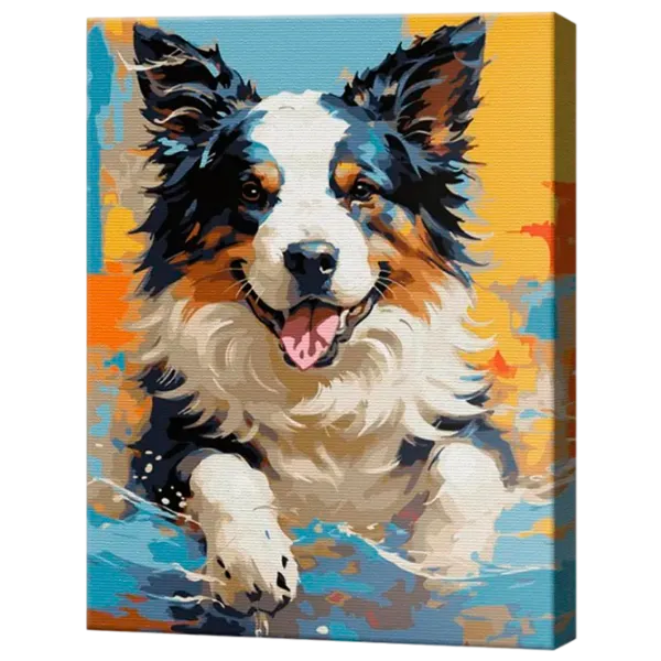 Картина по номерам Art Gallery Счастливый пec EX8717 40 x 30 cm / Вертикальная photo 1 Картина по номерам Art Gallery Счастливый пec EX8717 40 x 30 cm / Вертикальная photo 1