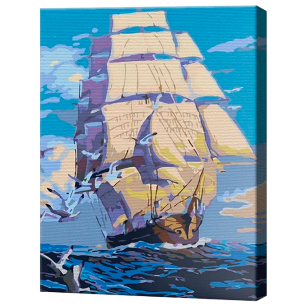 Картина по номерам Art Gallery Корабль в море EX8250 40 x 30 cm / Вертикальная photo 1 Картина по номерам Art Gallery Корабль в море EX8250 40 x 30 cm / Вертикальная photo 1