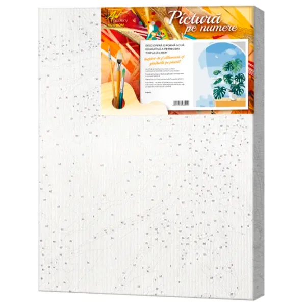 Картина по номерам Art Gallery Монстера у окна EX7682 40 x 30 cm / Вертикальная photo 2