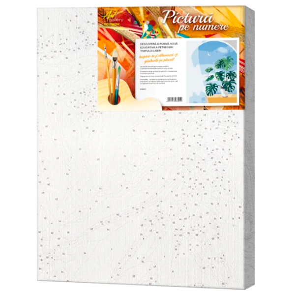 Картина по номерам Art Gallery Монстера у окна EX7682 40 x 30 cm / Вертикальная photo 2