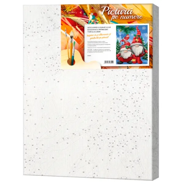 Картина по номерам Art Gallery Новогодние гномы EX7950  40 x 30 cm / Вертикальная photo 3