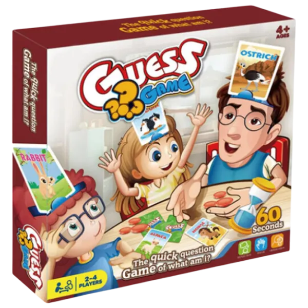 Настольная игра Board Games Who am I? Guess! 6+/ Логическая игра photo 1 Настольная игра Board Games Who am I? Guess! 6+/ Логическая игра photo 1
