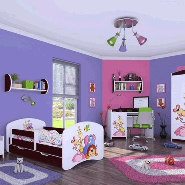 Set de mobilă pentru copii Happy Babies Happy 01 White Brown / unisex photo 1 Set de mobilă pentru copii Happy Babies Happy 01 White Brown / unisex photo 1