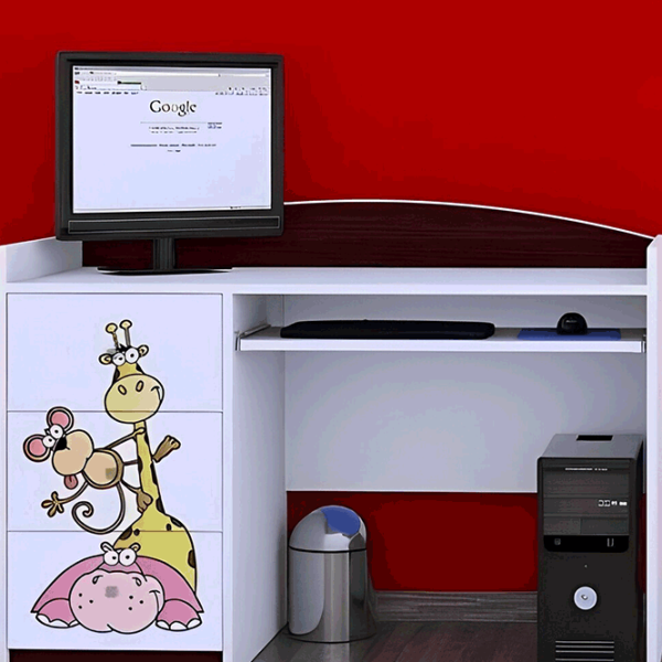 Set de mobilă pentru copii Happy Babies Happy 01 White Brown / unisex photo 7 Set de mobilă pentru copii Happy Babies Happy 01 White Brown / unisex photo 7