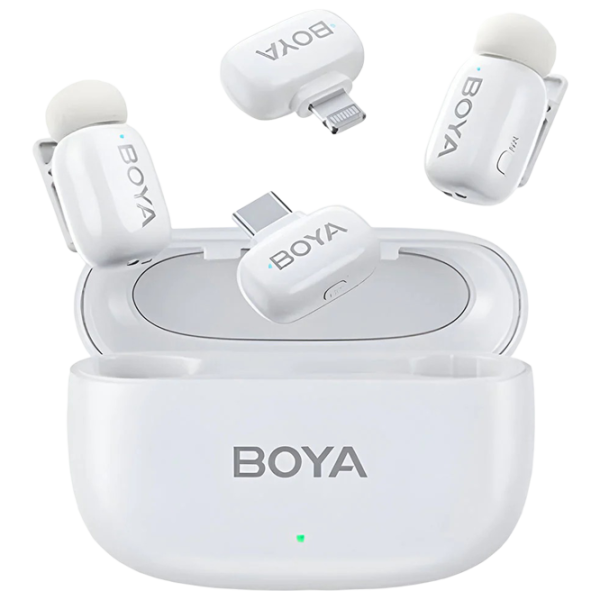 Microfon Boya Mini-12 White photo 1