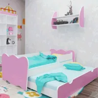 Детский мебельный набор Happy Babies Mix 12 White Pink / для девочек