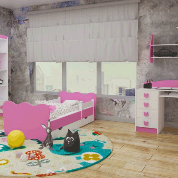Детский мебельный набор Happy Babies Mix 29 White Pink / для девочек photo 1 Детский мебельный набор Happy Babies Mix 29 White Pink / для девочек photo 1