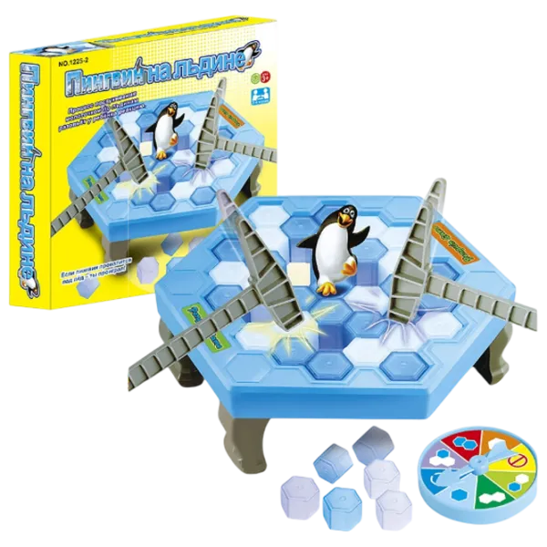 Настольная игра Board Games Penguin on Ice 3+/ Стратегия photo 3 Настольная игра Board Games Penguin on Ice 3+/ Стратегия photo 3