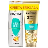 Set șampon Pantene Aqua Light 0.22l
