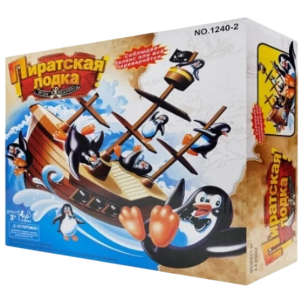 Настольная игра Board Games Pirate Boat 3+/ Стратегия photo 1 Настольная игра Board Games Pirate Boat 3+/ Стратегия photo 1