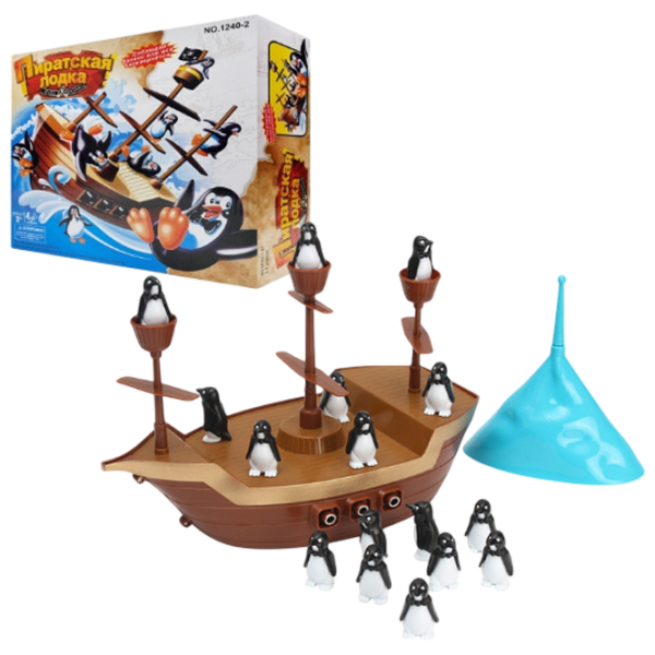 Настольная игра Board Games Pirate Boat 3+/ Стратегия photo 3 Настольная игра Board Games Pirate Boat 3+/ Стратегия photo 3