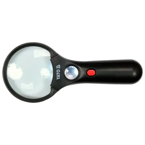 Lupă Yato YT73845 Black / Sticlă photo 1 Lupă Yato YT73845 Black / Sticlă photo 1