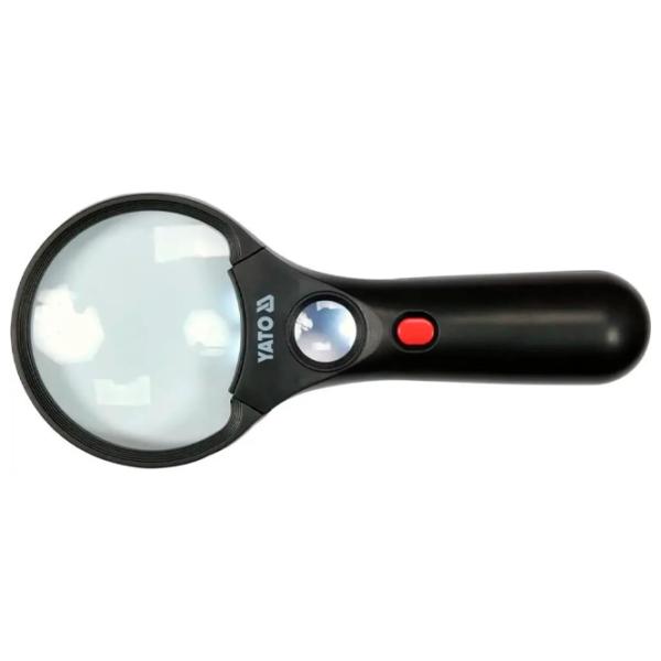Lupă Yato YT73845 Black / Sticlă photo 1 Lupă Yato YT73845 Black / Sticlă photo 1