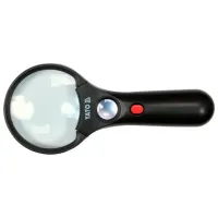 Lupă Yato YT73845 Black / Sticlă