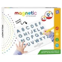 Joc educativ Board Games Magnetic whiteboard 3+/ Litere