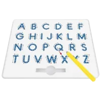 Joc educativ Board Games Magnetic whiteboard 3+/ Litere photo 2