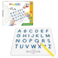 Joc educativ Board Games Magnetic whiteboard 3+/ Litere photo 3