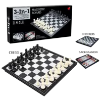 Joc de masă Board Games 3 in 1 6+/ Narde photo 3