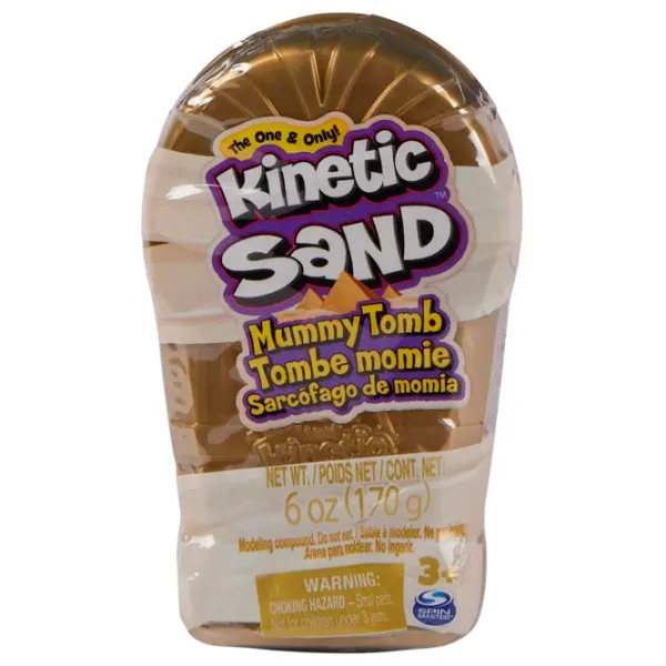 Nisip kinetic Kinetic Sand Mummy Tomb 3+ photo 1 Nisip kinetic Kinetic Sand Mummy Tomb 3+ photo 1