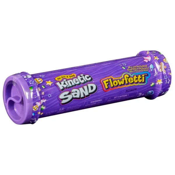 Кинетический песок Spin Master Flowfetti Tube 3+ photo 1 Кинетический песок Spin Master Flowfetti Tube 3+ photo 1