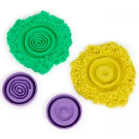 Nisip kinetic Spin Master Flowfetti Tube 3+ photo 2