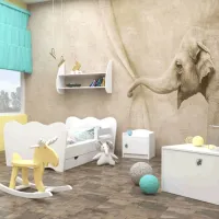 Детский мебельный набор Happy Babies Mix 26 White / унисекс