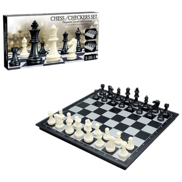 Развивающий набор Board Games Chess and Checkers 2in1 6+/ Шахматы photo 2
