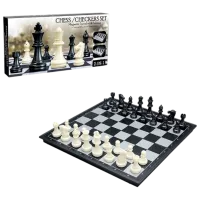 Развивающий набор Board Games Chess and Checkers 2in1 6+/ Шахматы photo 2