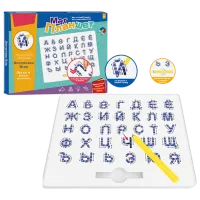 Joc educativ Board Games Magnetic whiteboard 3+/ Litere photo 2