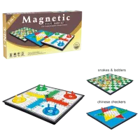 Joc de masă Board Games 3 in 1 4+/ Șerpi și Scări photo 2