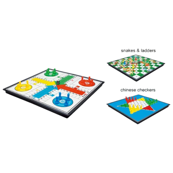 Настольная игра Board Games 3 in 1 4+/ Змеи и лестницы photo 3 Настольная игра Board Games 3 in 1 4+/ Змеи и лестницы photo 3